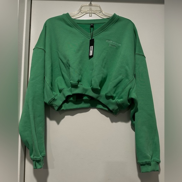 NWT: Oner Active ALL DAY EST 2020 CROP V-NECK SWEATSHIRT - Picture 5 of 11
